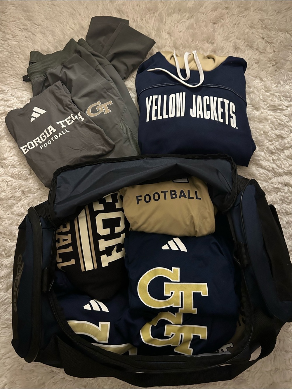 Variety of GT Athletics Clothing